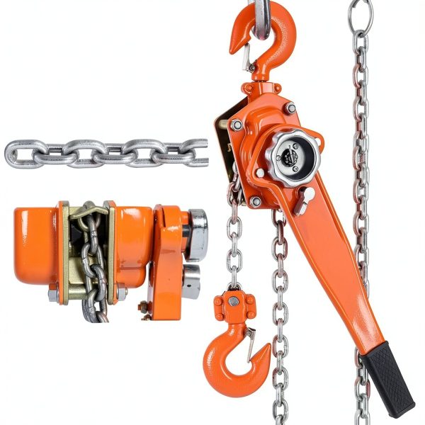 Manual Lever Chain Hoist 3/4 Ton Heavy Duty Ratchet Puller by MYOYAY-4