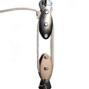Stansport Indoor and Outdoor Pulley Hoist Model 884 Silver-0