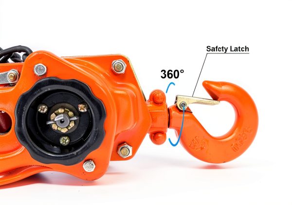 Lever Chain Hoist 1.5 Ton 10ft SALUINOKI Manual Ratchet Puller-2