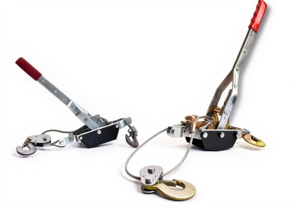FT Come Along Winch Heavy Duty, 5 Ton (11,023 lbs), 10ft Steel Cable, 3 Hooks, Come Along Tool with Dual Gears, Automotive Hoist Cable Puller for Recovery Gear, Vehicle, Fence (Upgraded Version)-6
