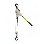 Lug-All 2250-20 Industrial-Grade Cable Come Along Ratchet Winch Hoist Featuring Double or Single Line Lift Capabilities With 1 1/8 Ton Capacity-0