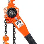 Lever Chain Hoist 1650lbs 10ft 3/4 ton Come Along Ratchet Puller Hoists for Heavy Duty Lifting-0